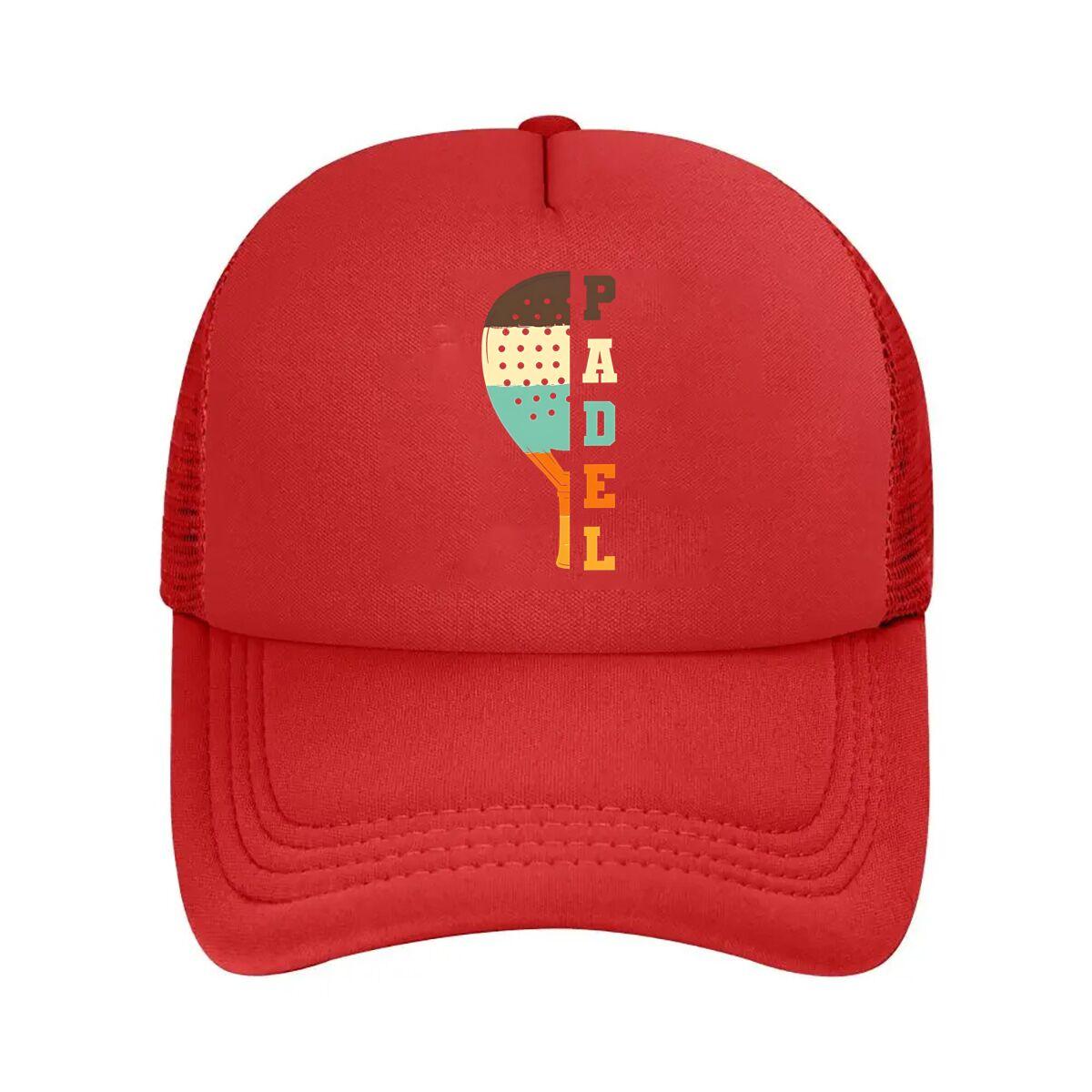 

Padel Sport Sports - Inspired, Racket Game Design Mesh Baseball Cap One Size