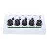 4 Channel Sound Mixer Rechargeable Portable Low Noise Stereo Sound Mixer for Home Studio Recording Live Streaming White