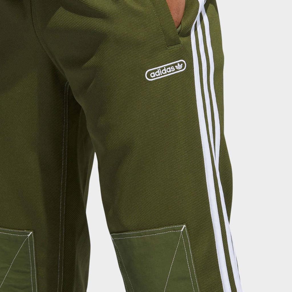 Adidas Originals Trefoil Sprt Track Pants Men Bottoms Green GN3808