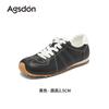 Augustine White German Training Shoes Women's 2025 New Autumn Great-looking Soft-soled Flat-soled Forrest Gump Casual White Shoes
