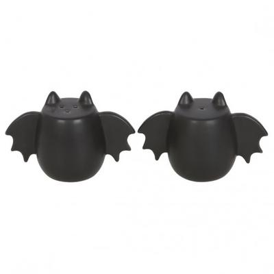 Dark Lair Bat Wings Salt And Pepper Shakers