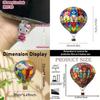 Heart Balloon Led Light With Acrylic Hanging Decor For Romantic Party Gifts