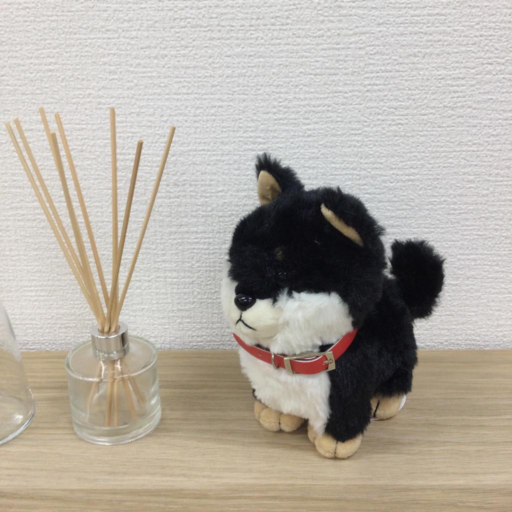 Roztomilá prodejní plyšová hračka Poteinu-chan Kuroshiba-chan D0053