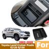 For Toyota Land Cruiser Prado FJ120 FJ150 2002~2020 Car Armrest Hidden Plastic Organizer Holder Storage Box Interior Accessories