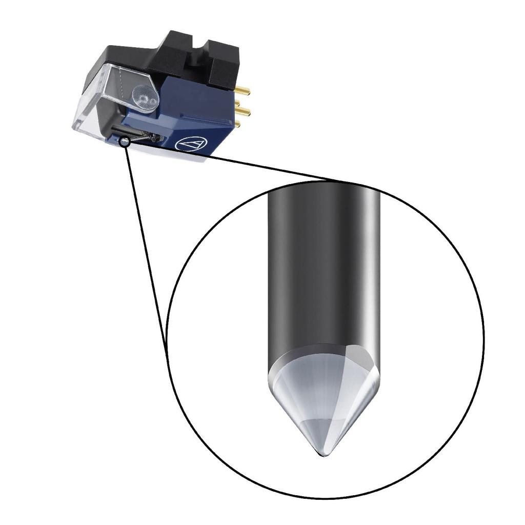 stereo cartridge with bonded elliptical stylus VM520EB Audio-Technica VM-type
