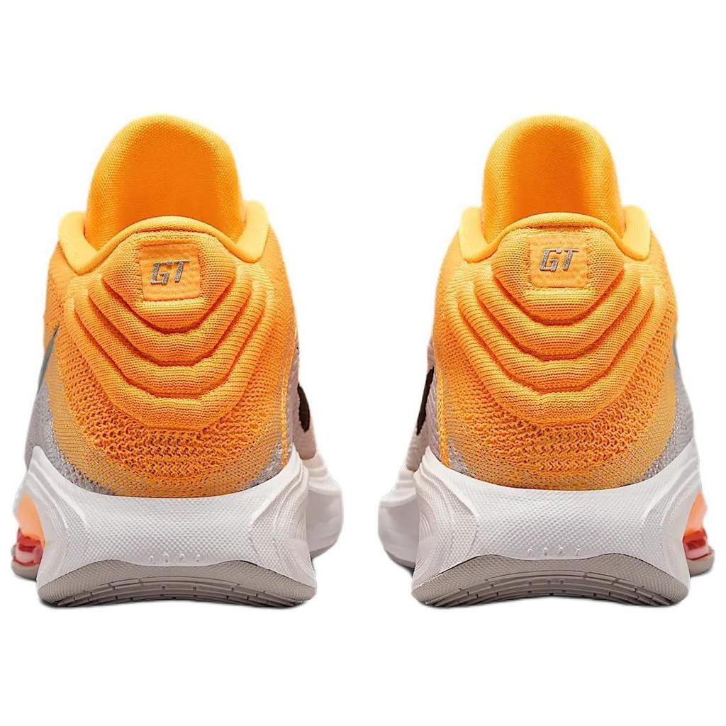 Nike Air Zoom GT Hustle 3 Comfortable Versatile Non-Slip Durable Low-Top Basketball Shoes Men Sneaker Orange Gray FV5952-800