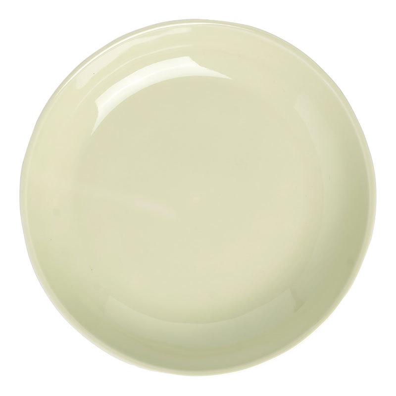 Cream Plate Household Solid Color Plate Premium Tableware Deep Plate Restaurant Plate Western Pasta Plate Dessert Plate