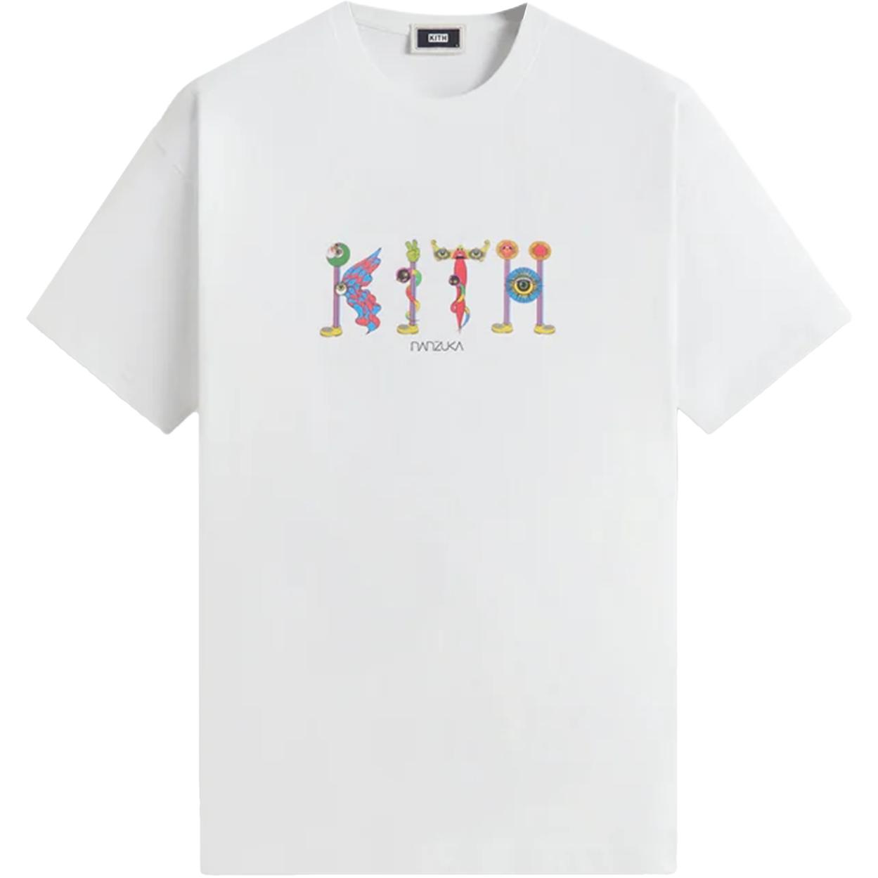 Kith For Nanzuka Gallery Tanaami Tee White Men Tops KHM034355-101 S