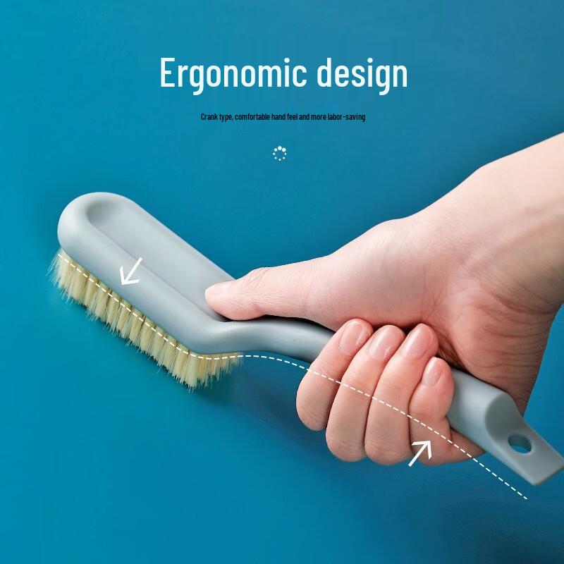 Fumede Long-Handle Soft Bristle Shoe Cleaning Brush