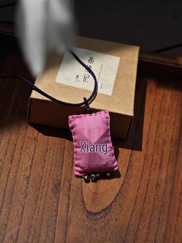 Scented Keychain Pendant Necklace Bag