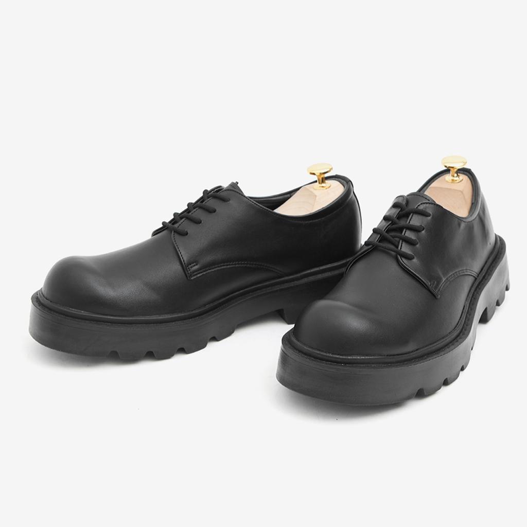 [PASCOROZEN] JC1301 Venice 4 Hole Derby Shoes Black, JC1301, 7000030342, Popular Korean Shoes