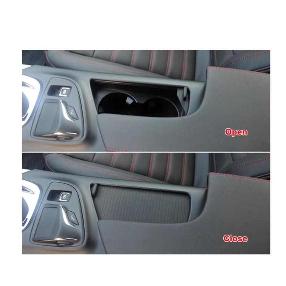Center Console Cup Holder Slide Roller Blind Shutter Cover 22743354