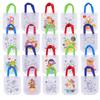 DIY Coloring Goodie Bags with Coloring Markers Party Gift Bags for Kids Toy Storage Bag Eco Non-Woven Fabric Drawstring Bags
