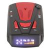Car Radar Detector 360 Degree Protection Speed Alarm 16 Band Electronic Dog Detector Speedometer Speed Tester Red