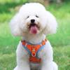 Pet Chest Strap Vest Type Dog Strap Small Dog Rope Outdoor Reflective Breathable Dog Traction Rope Dog Collar Seat Belts