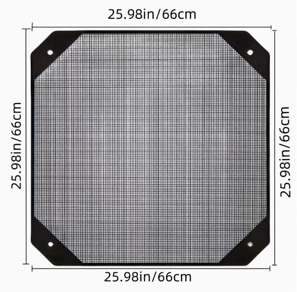 

1pc, PVC Outdoor Air Conditioner Cover - Waterproof, Breathable Mesh Ventilation - Dust & Debris Protection Accessory.