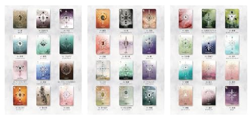 Crystal Grid Oracle (72 Oracle Cards + Japanese Translation Guidebook) ([Variety])