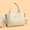 Crossbody-Tasche mit großem Fassungsvermögen, trendiger multifunktionaler Rucksack aus weichem Leder, lässige Damen-Einzelschultertasche