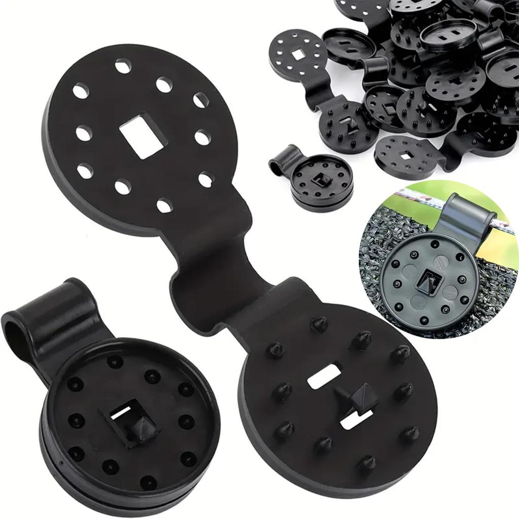 50pcs Cloth Heavy Duty Lock Grip, Universal Garden Plant Clamps for Tarpaulin, Mesh, Canopy, Fence
