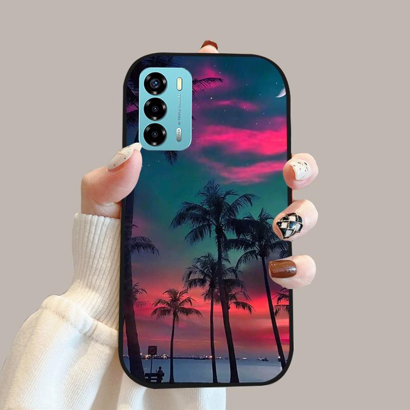 Für ZTE Blade V40 Vita Mode Hülle 8045 Weiche Silikon Rückseite Für ZTE Blade A72 Hülle A 72 4G Handy Schutzhülle Fundas Para