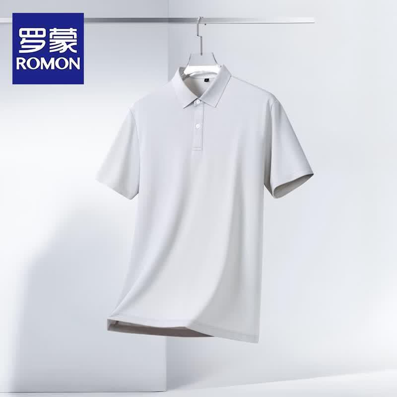 ROMON Men s Premium Solid Polo Shirt 3XL