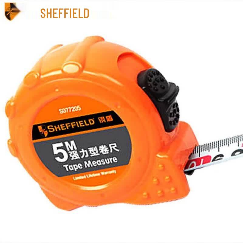 SHEFFIELD S077205 Heavy-Duty Nylon Coated Tape Measure