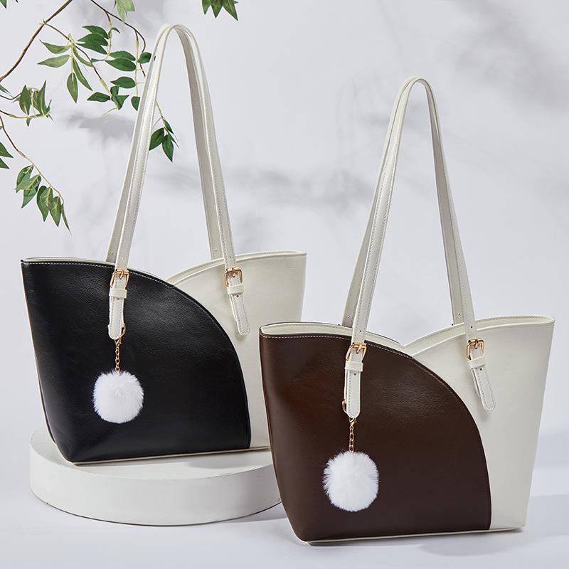 Large Capacity Tote Bag Women'S Hot Women'S Bag Versatile Semi-Shaped Mommy Bag