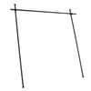 Room Divider Curtain Rod Carbon Steel Vertical Tension Rod for Room Separation   Partition Space Separator Curtain Stand