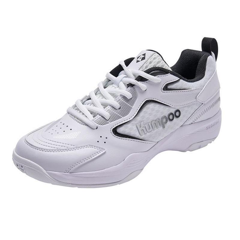

Kumpoo Badminton Shoe for Men Women Anti Slip Breathable Tennis Sneakers Training Sport Shoes Cream Balance Sport Shoes KH-G15 45
