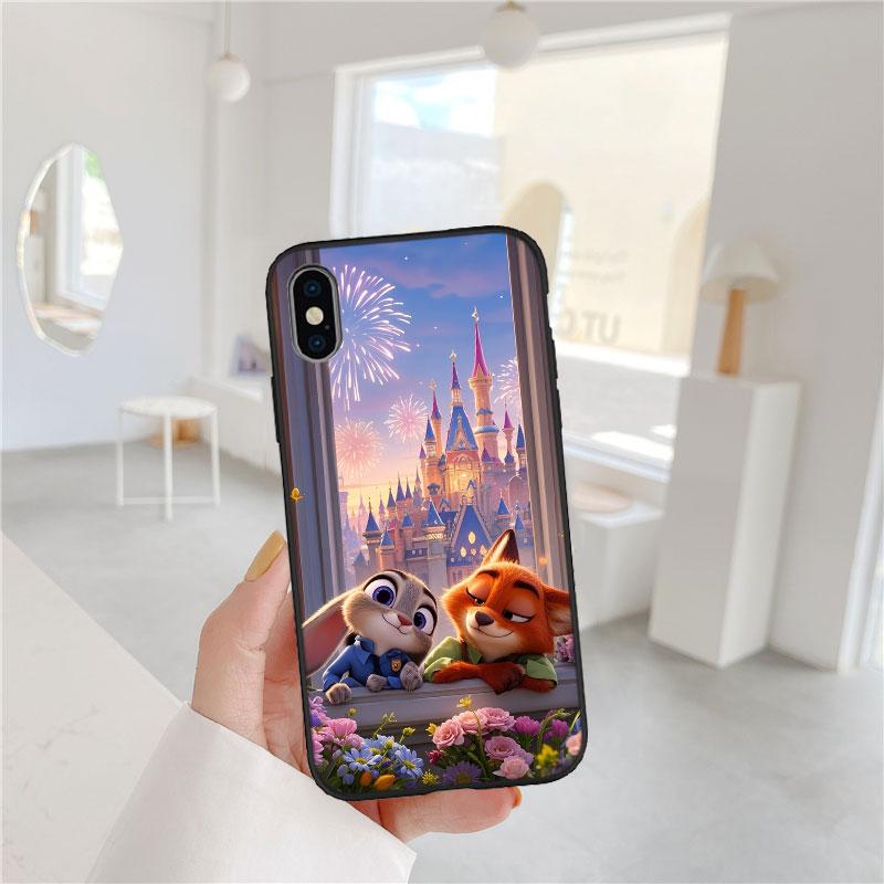 CJ105 Zootopia Disney Phone Case for Motorola Edge 60 60s 70 G86 G56 G54 E14 G04S G45 G54 G64 S30 S50 X30 X40 X50 Ultra Pro Motorola Moto X50 Ultra