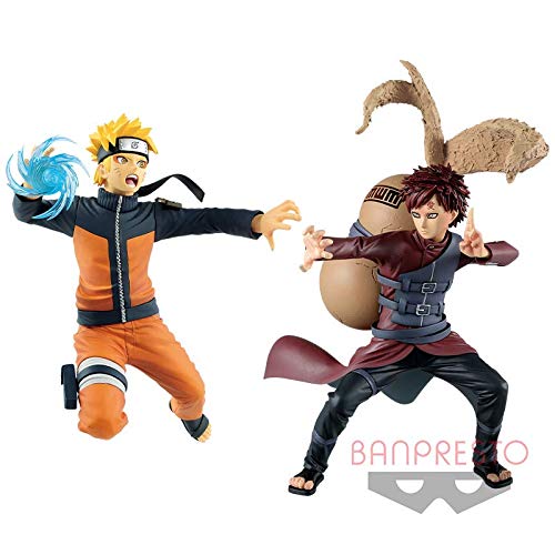 Naruto NARUTO Shippuden VIBRATION STARS GARA UZUMAKI NARUTO alle 2 Typen Figur Uzumaki Weisenmodus & Gaara & Set/Banpresto-Version