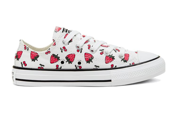 Converse Chuck Taylor O Comfortable Low top Kids Canvas Shoes White Teenagers 668174C