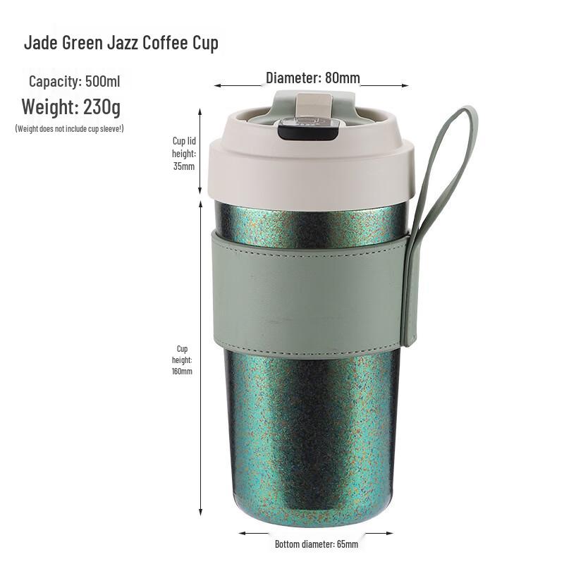 Shangqi Pure Titanium Double-Wall Insulated Portable Mug