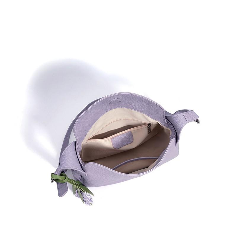 Exquisite Pendant Genuine Leather Women's Bag Design Niche Crossbody Light Luxury High-end Handbag Shoulder