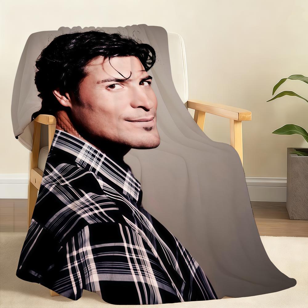 

Funny C Chayanne Bailemos Otra Vez Singer meme Blanket Soft Throw Blanket for Home Bedroom Bed Sofa Picnic Office Blanket Gift 75x90cm