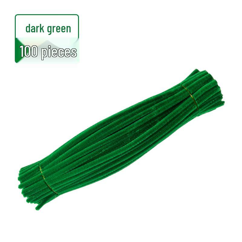 Youyou Tiger Twist Stick Handmade Super Soft Chenille Stems Educational Craft Materials for Macarons