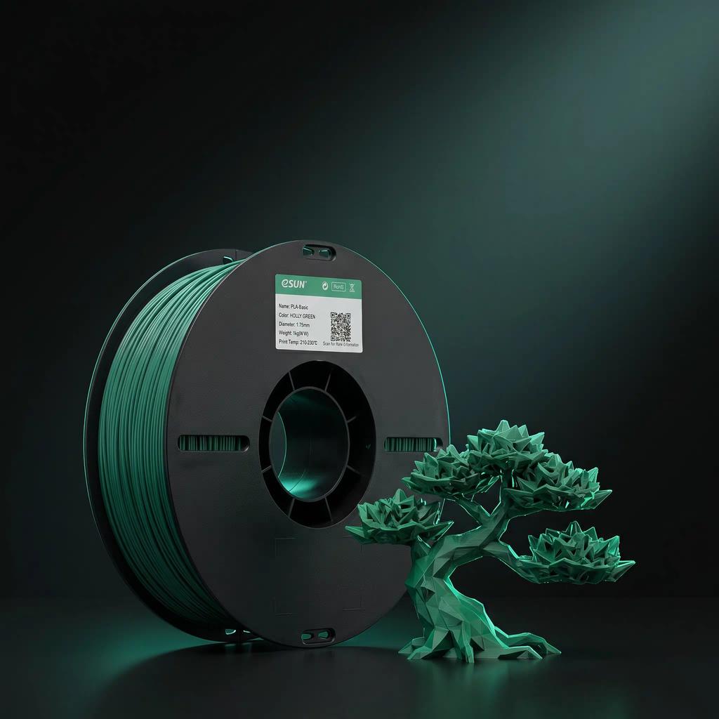 ESUN PLA 3D Printing Filament 1.75mm Light Grey FDM Plastic Rod 1KG 27 Colors Factory Quality Guarantee ROHS REACH