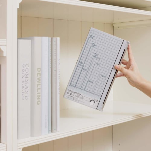 LIHIT LAB Compact Slide Cutter, A4 Landscape Compatible, 5-Sheet Straight Blade, 3-Sheet Perforation Blade, M40