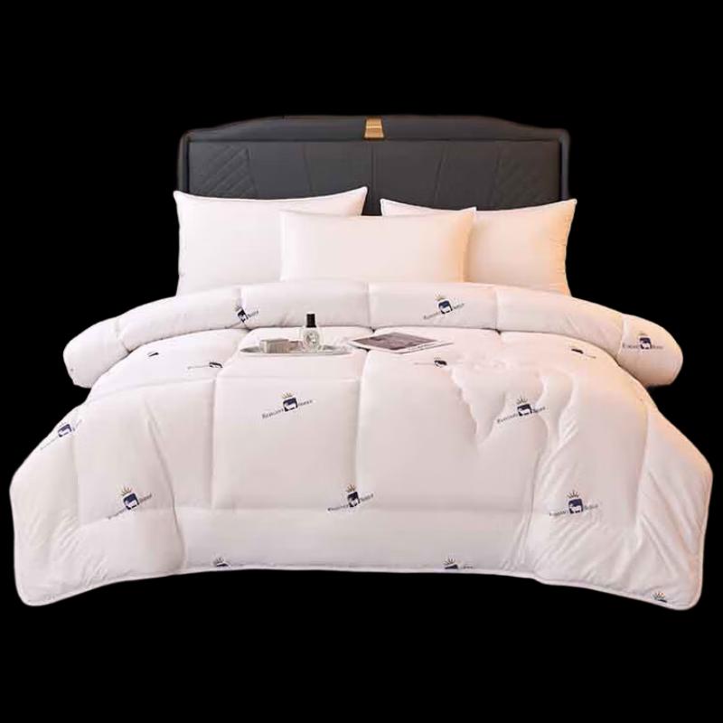 VEKEN All-Season Soy Fiber & Wool Blend Quilt