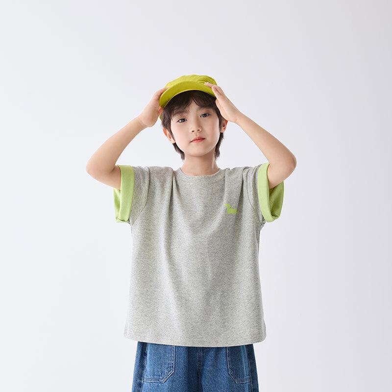 Boys' Cooling Quick-Dry Short-Sleeve T-shirt