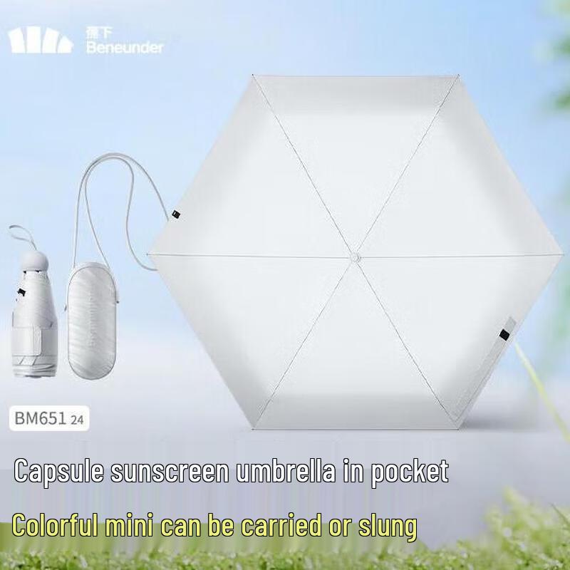 Beneunder Capsule Series UV Protection Compact Sun Umbrella