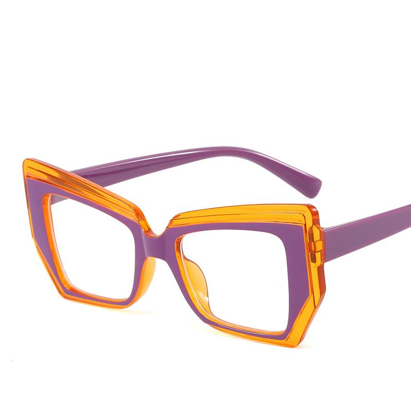 Computer Glasses Frame Women Men Anti Blue Light Polygon Special-Shaped Eyewear Blocking Glasses Optical Spectacle Eyeglass