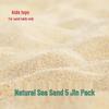 Children's Natural Fine Beach Sand - Ideal for Fish Tanks, Landscaping, and Sand Tables - Free Shipping