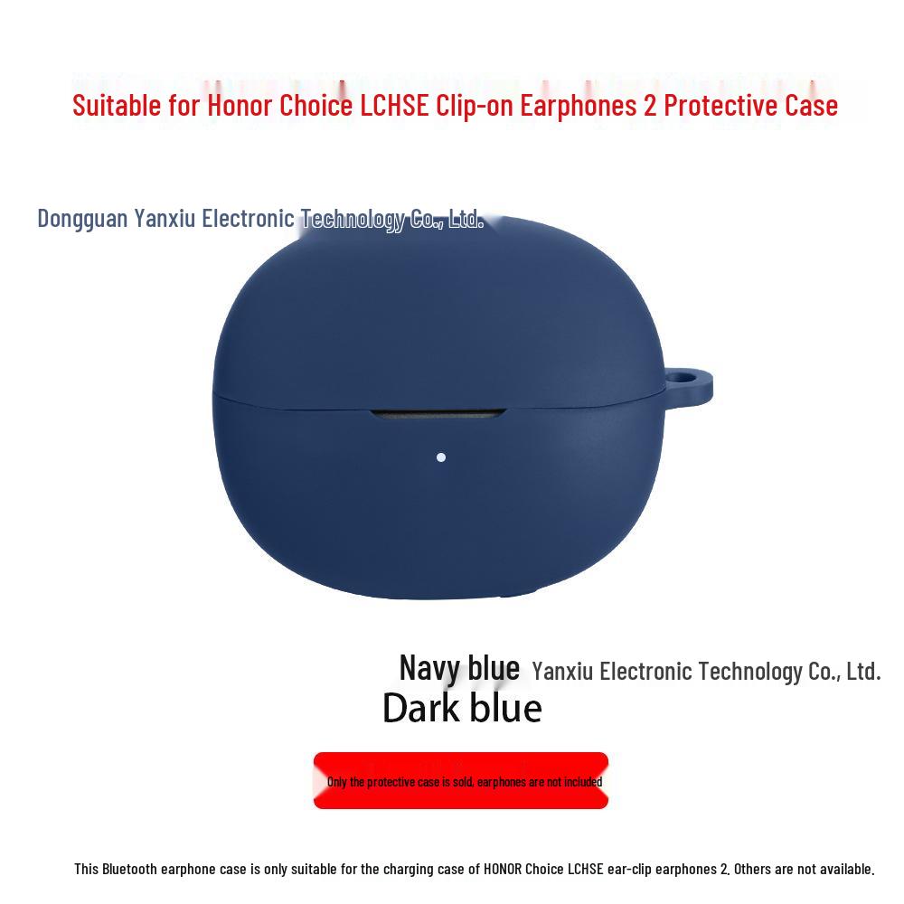 Soft Protective Case for Honor Choice HONOR LCHSE Ear Clip 2 Bluetooth Earphones