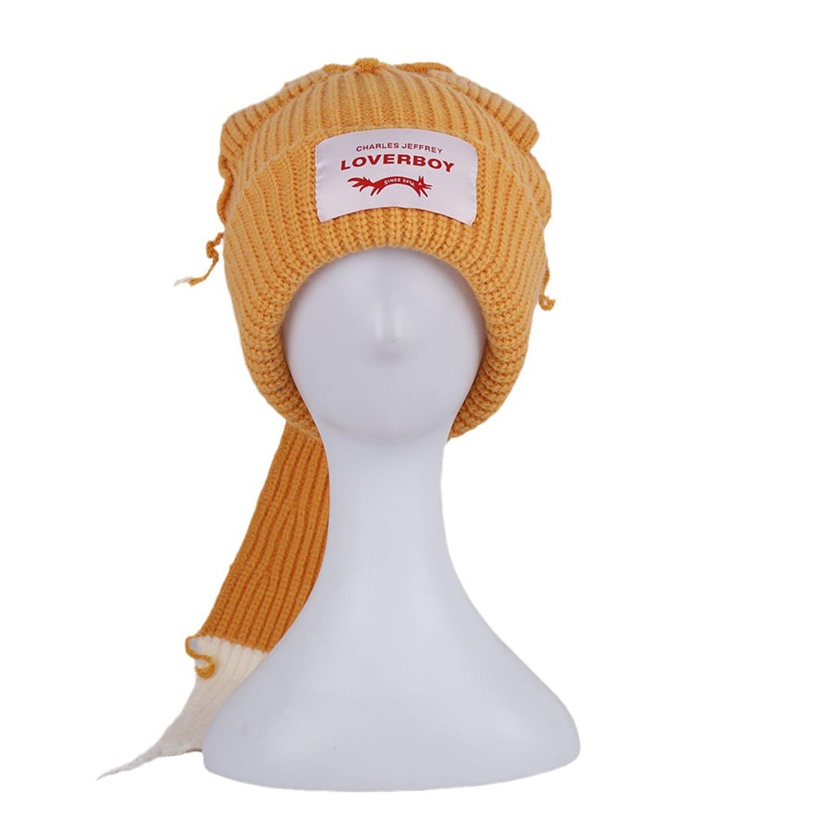 

Women s Warm Knitted Hat Women s Winter Knit Cute Knitted Hat Ears Ski Knitted Hat Cap