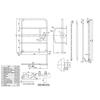 Plus Dodo PORTER RACK FRONT CAREER MAT BLACK CR-OTR-001