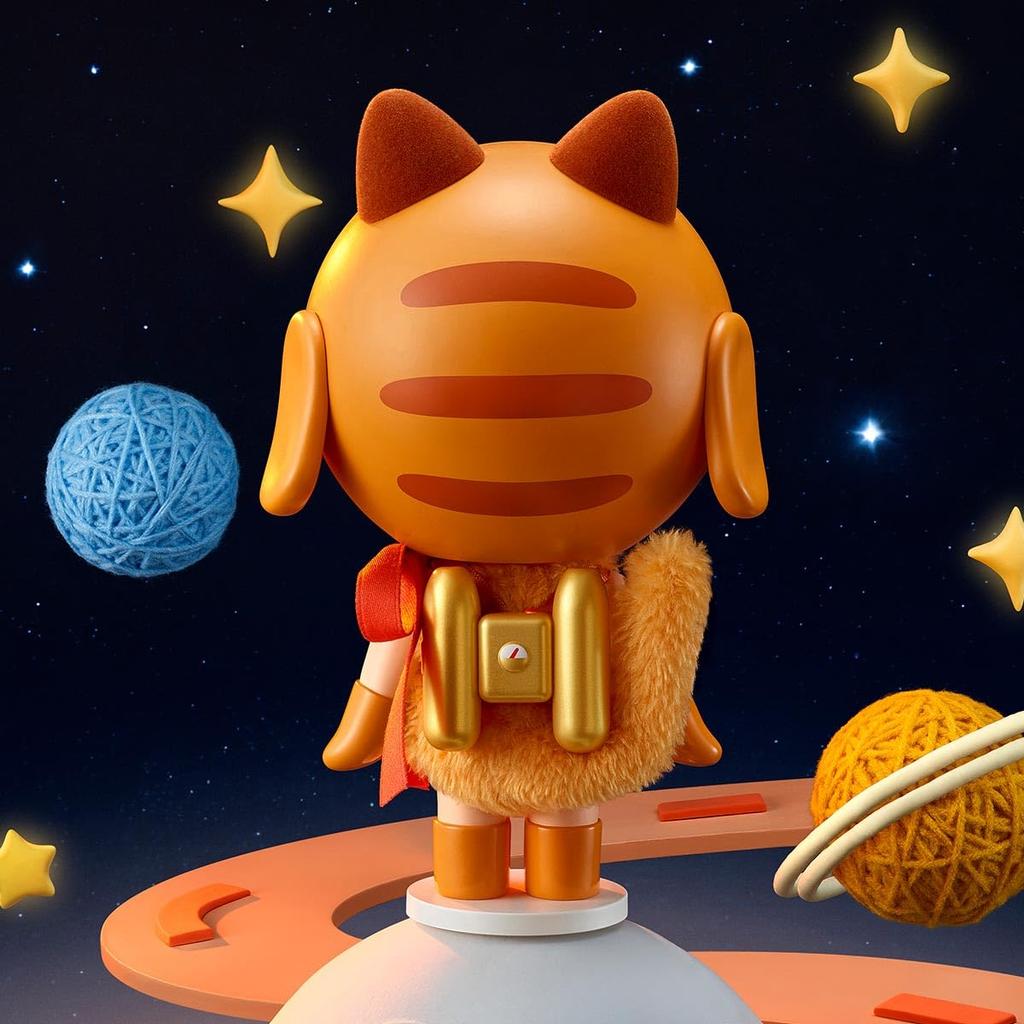 POP MART Crybaby Space Cat Big Size - Orange