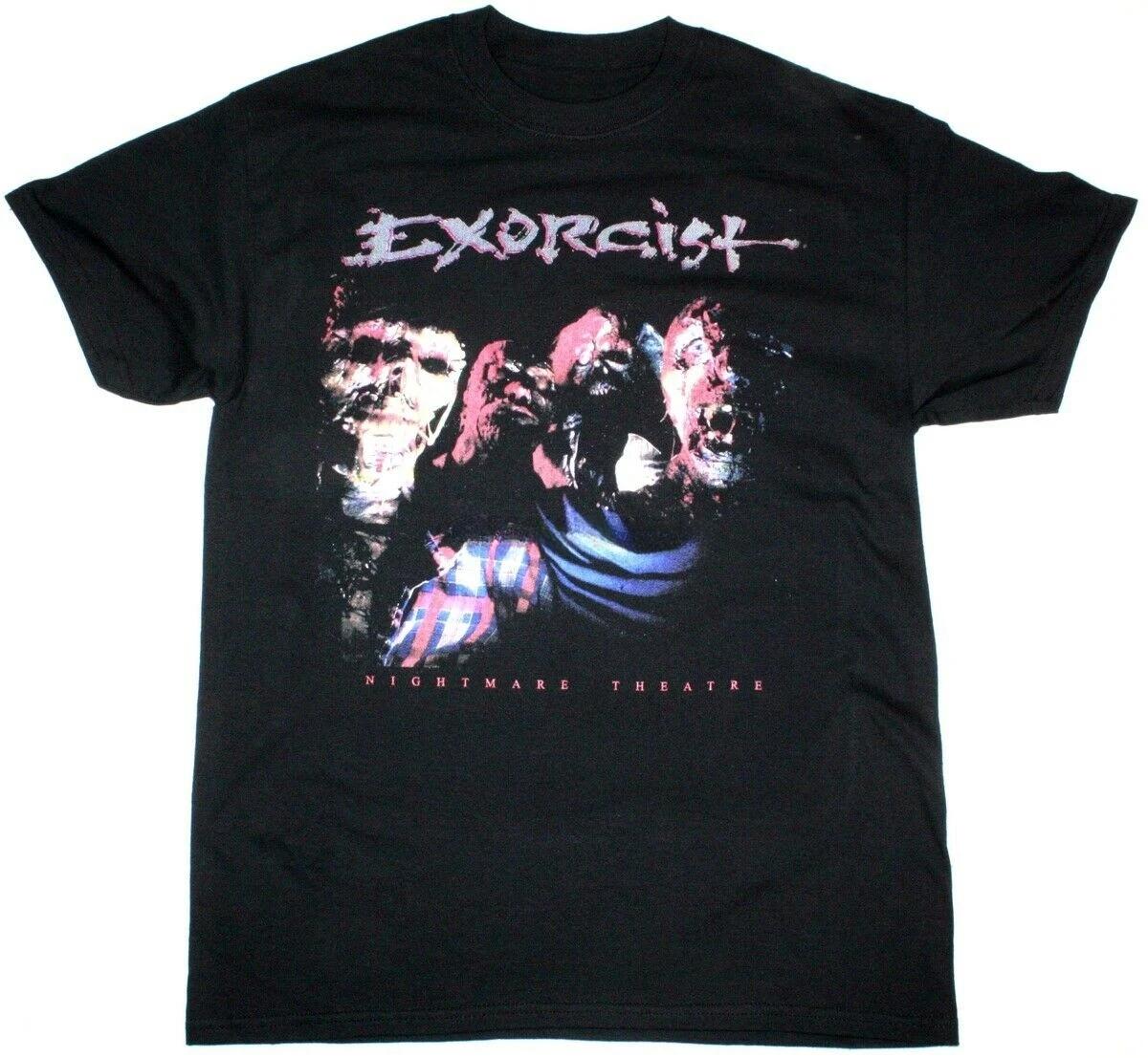 

Thrash Speed Rare Exorcist Nightmare Theatre Black T Shirt COTTON New Arrival streetwear anime clothes 2024 Cartoon S
