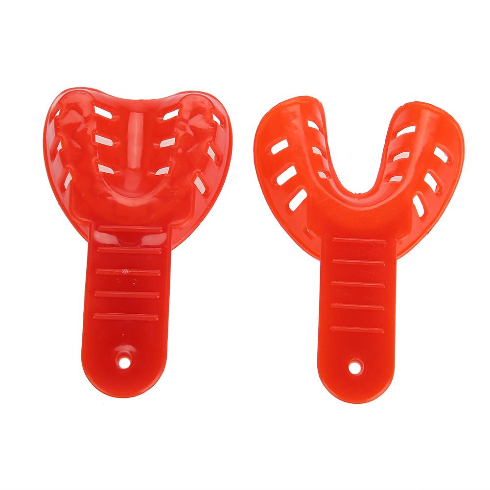 12pcsSet Dental Plastic Teeth Brace Tray Tooth Support Oral Tools