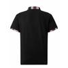 Men's Casual Polo Shirt with Striped Buttons T-shirt